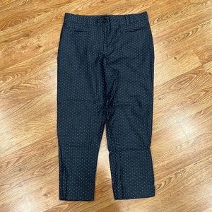Ann Taylor Cropped High Waist Curvy Fit Pants